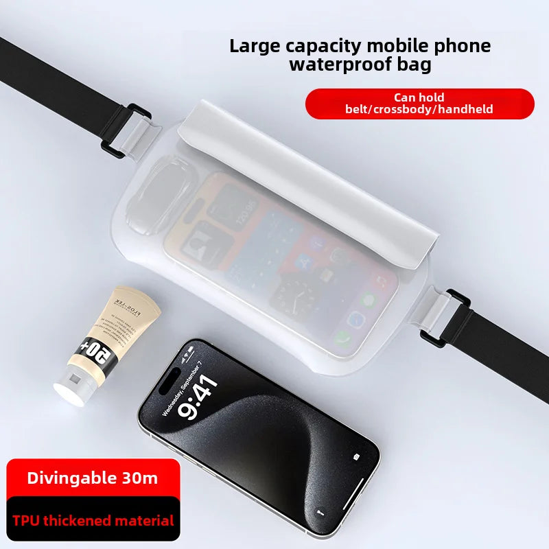 Sac Étanche IPX8 pour Téléphone – Compatible iPhone, Samsung, Redmi