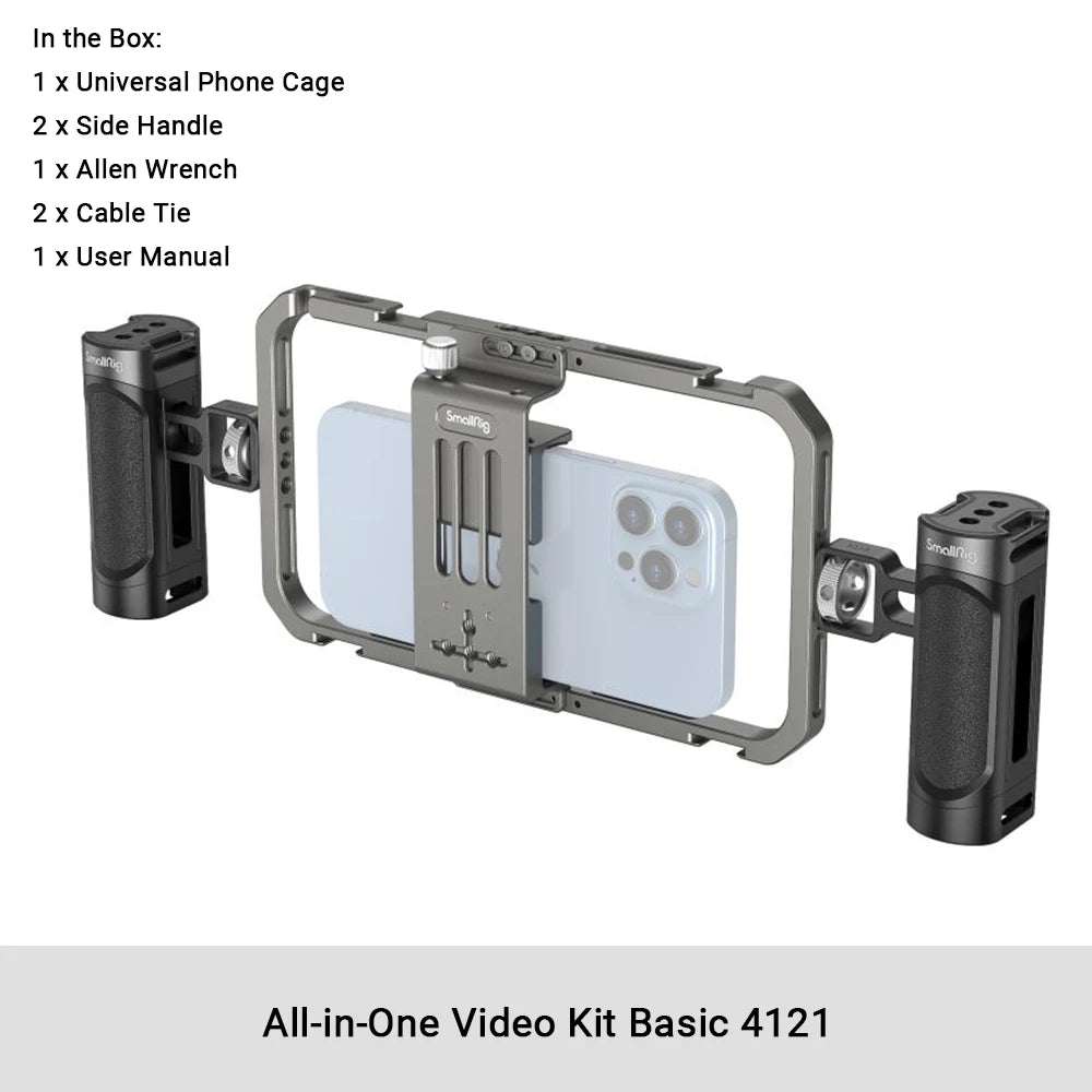 Stabilisateur pour Smartphone SmallRig 2791 – Vlogging & Streaming Pro
