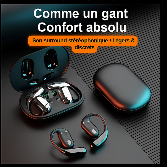 Écouteurs intelligents 3-en-1 avec traduction IA instantanée (144 langues), Bluetooth 5.3 & réducteur de bruit
